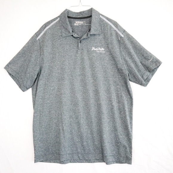 Nike Other - Nike Golf Polo‎ Shirt Mens XL Dri-Fit Tour Performance Bully Pulpit Golf Course